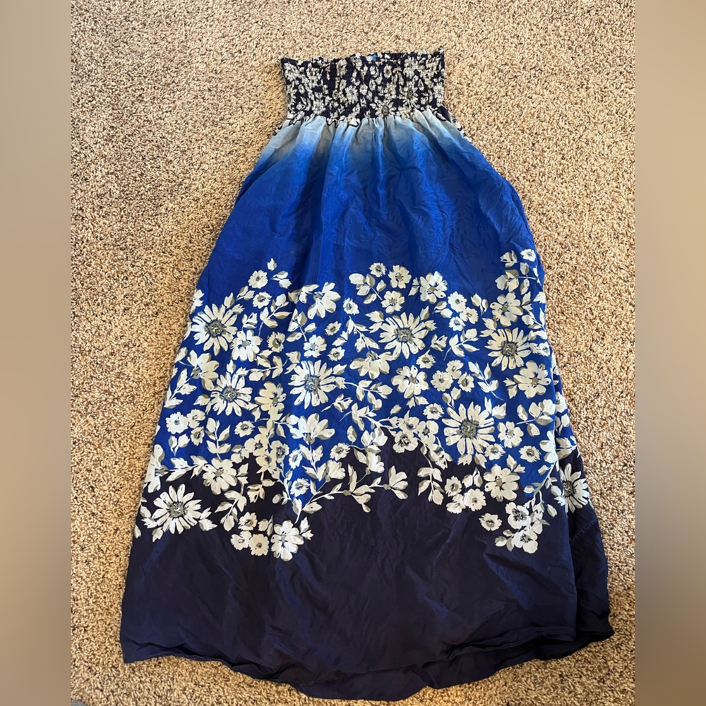 Anthropologie Pinkerton Smock bust maxi dress - with pockets!